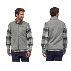 Patagonia Better Sweater Fleece Vest for Men in Stonewash Grey Size XL